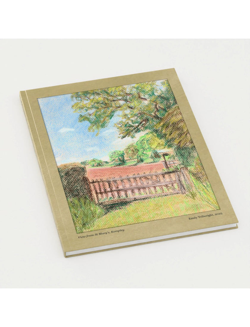 The View from St Mary's Kempley Hardback Notebooks