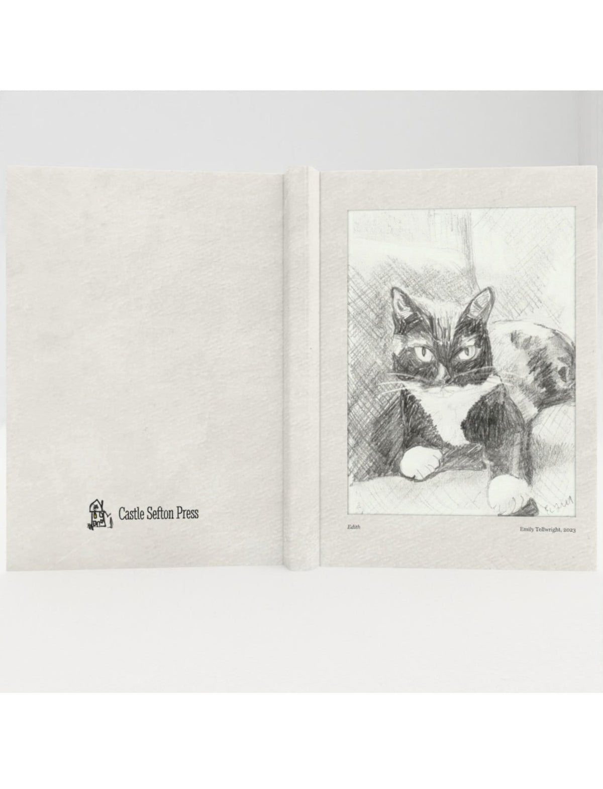 Edith the Cat Hardback notebooks