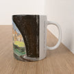 A mug showing a pastel drawing of Biddulph Grange