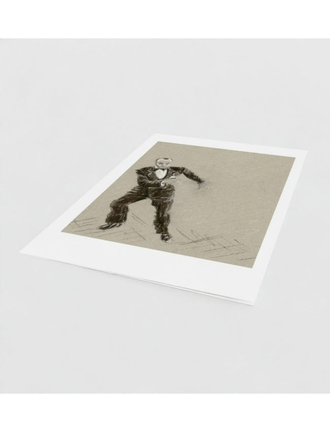 Fantastic Fred Astaire No 2 Greetings Card