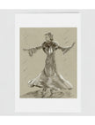 Ginger no 4: let's face the music and dance greetings card