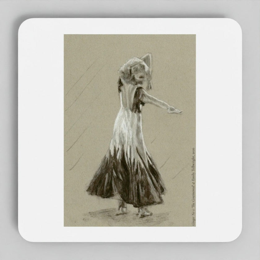 Ginger Rogers Coaster Set
