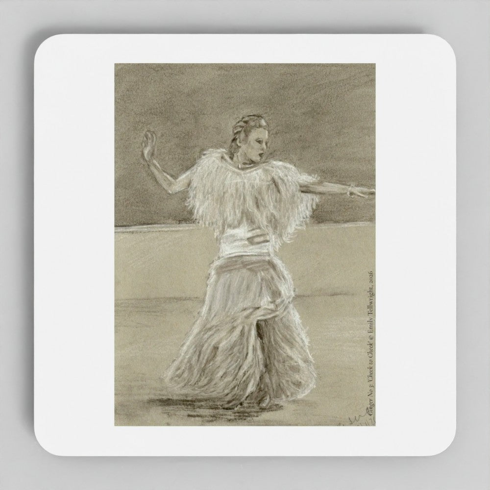Ginger Rogers Coaster Set