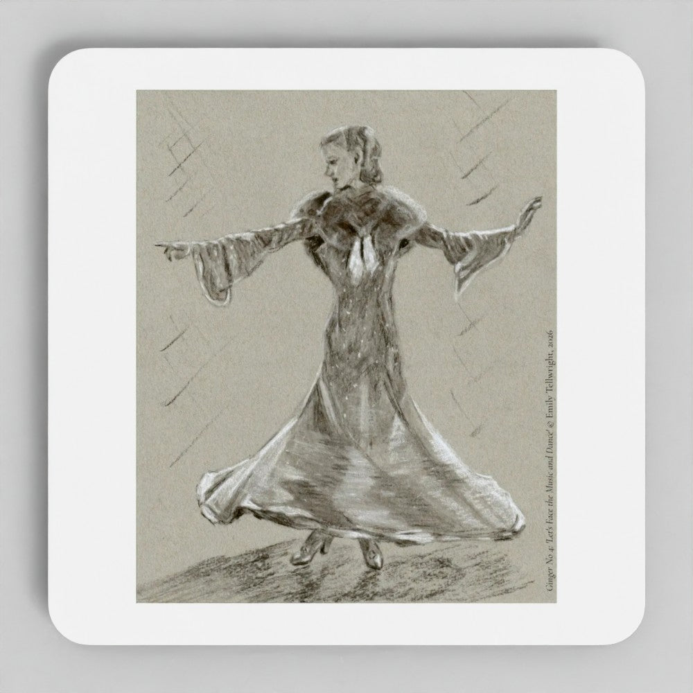 Ginger Rogers Coaster Set
