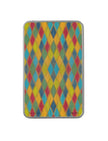 Harlequin storage tin, rectangular