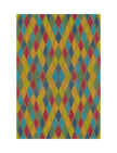 Harlequin tea towel, a design by Emily Tellwright
