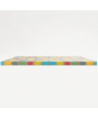 Harlequin Hardback A4 Notebook featuring a hand-painted design by Emily Tellwright