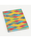 Harlequin Hardback A5 Notebook featuring a hand-painted design by Emily Tellwright