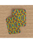 Harlequin playing cards featuring a handpainted design by Emily Tellwright