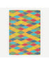 Harlequin Hardback A4 Notebook featuring a hand-painted design by Emily Tellwright