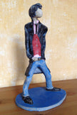 Ceramic Sculpture of a Teddy Boy