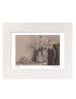 April Still Life mounted art print