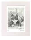 Edith Art Print Mounted