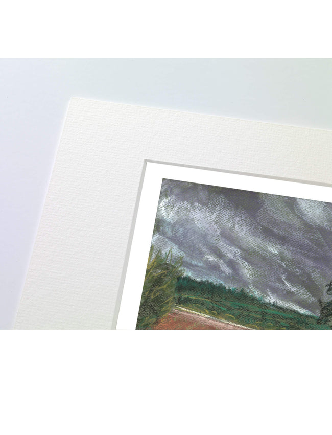 Summer Storm Near Witley Court Art Print Mounted