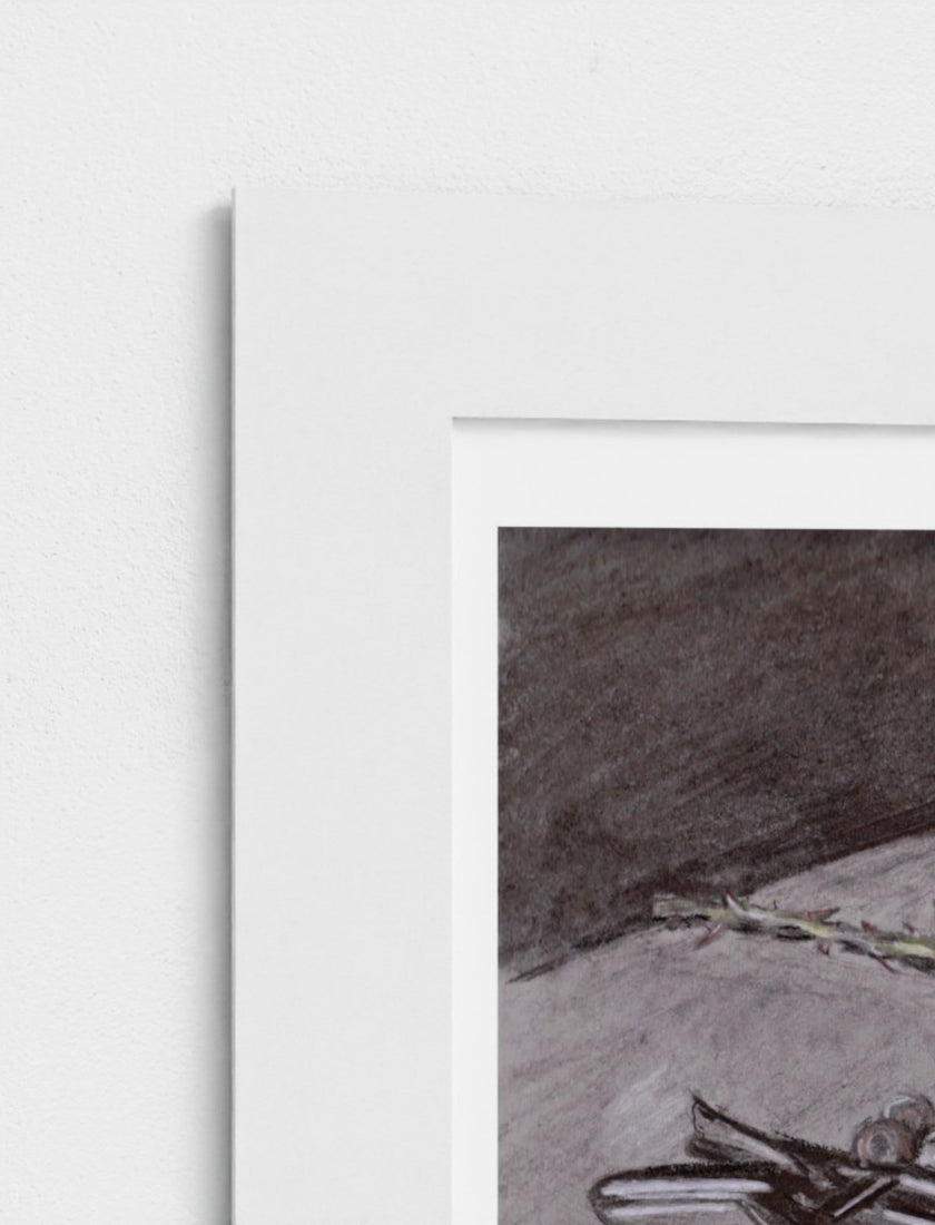 Not Quite Autumn Mounted Art Print Still Life close up
