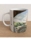 Biddulph Grange Mug showing a pastel drawing by Emily Tellwright