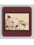 Chance the Staffordshire Bull Terrier Coasters showing a drawing by Emily Tellwright