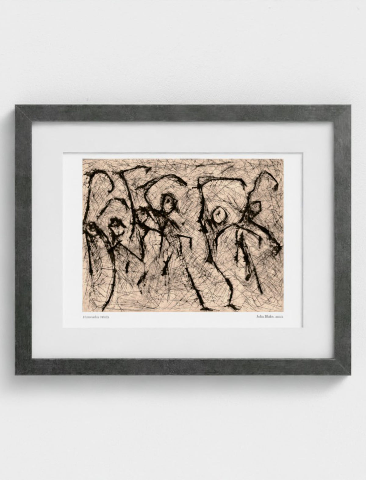 Heterodox Waltz framed art print
