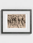 Heterodox Waltz framed art print