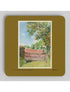 The View from St Mary's Kempley coaster showing a drawing by Emily Tellwright