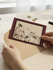 Chance the Staffordshire Bull Terrier Greetings Card