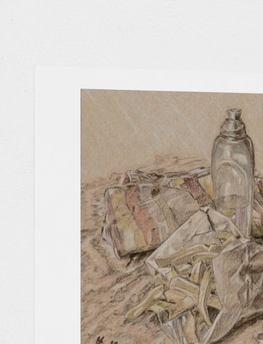 At the Seaside Art Print