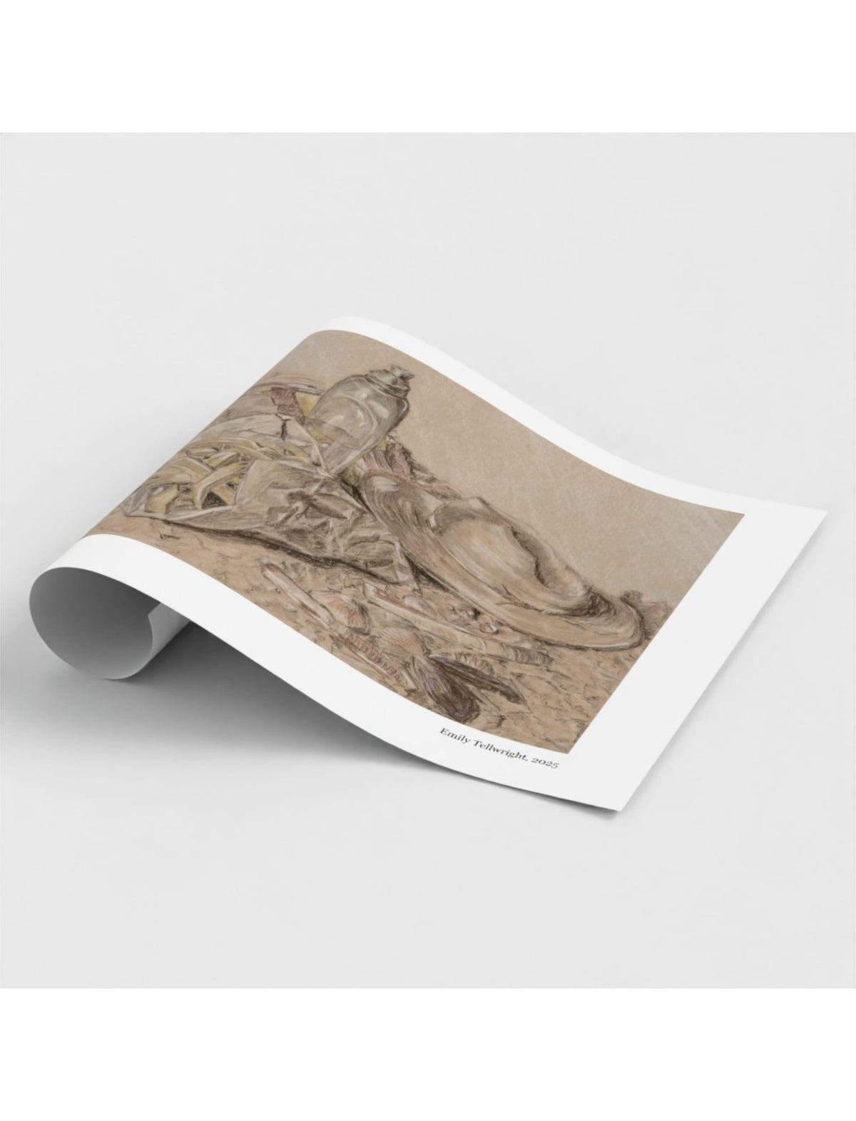 At the Seaside Art Print