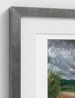 Summer Storm Near Witley Court Framed Art Print