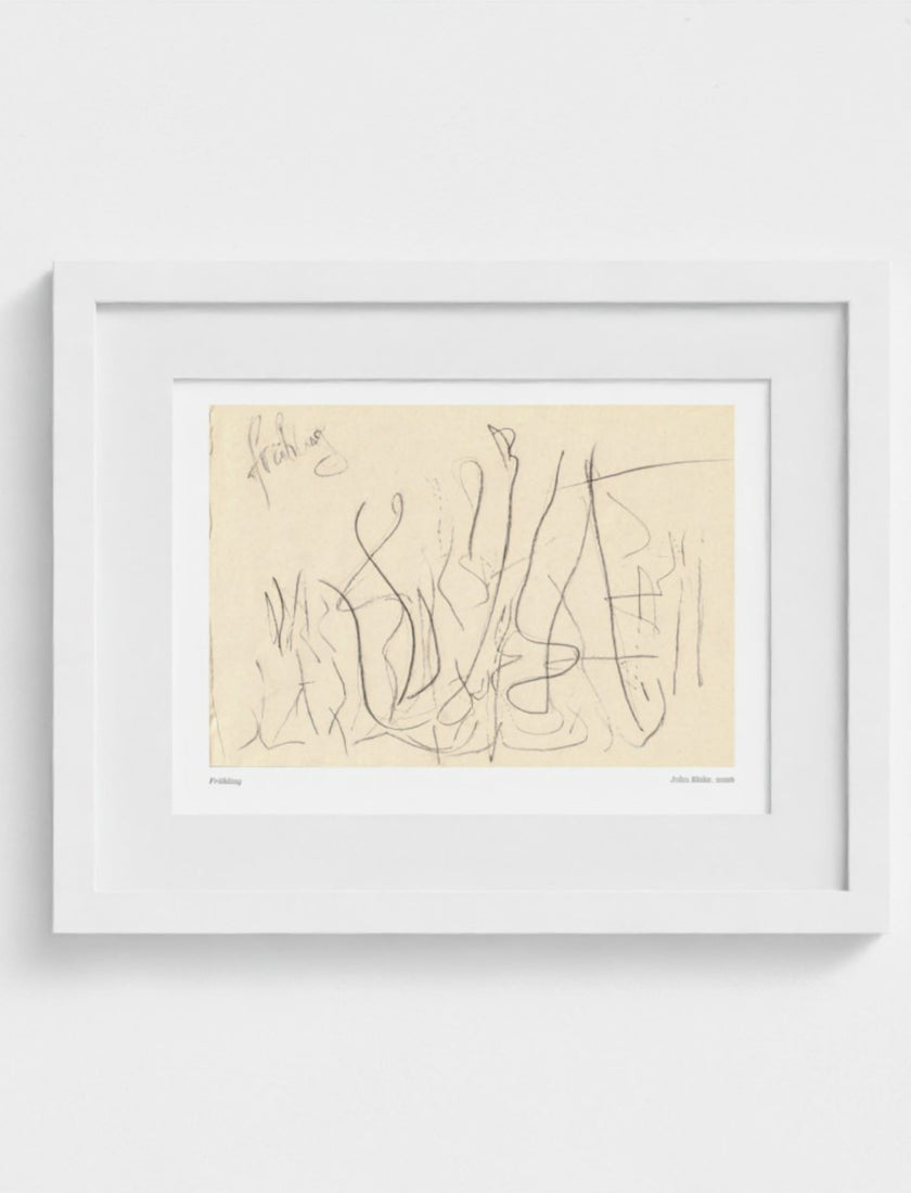 Frühling Abstract Framed Art Print 14
