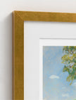 the view from St Mary's Kempley Framed Art Print