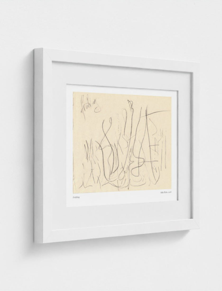 fruhling framed art print