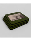 April Still Life coasters showing a charcoal drawing by Emily Tellwright