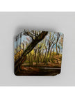 Winter Woodland Coaster, Pack of Six
