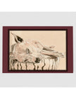 Chance the staffordshire bull terrier greetings card