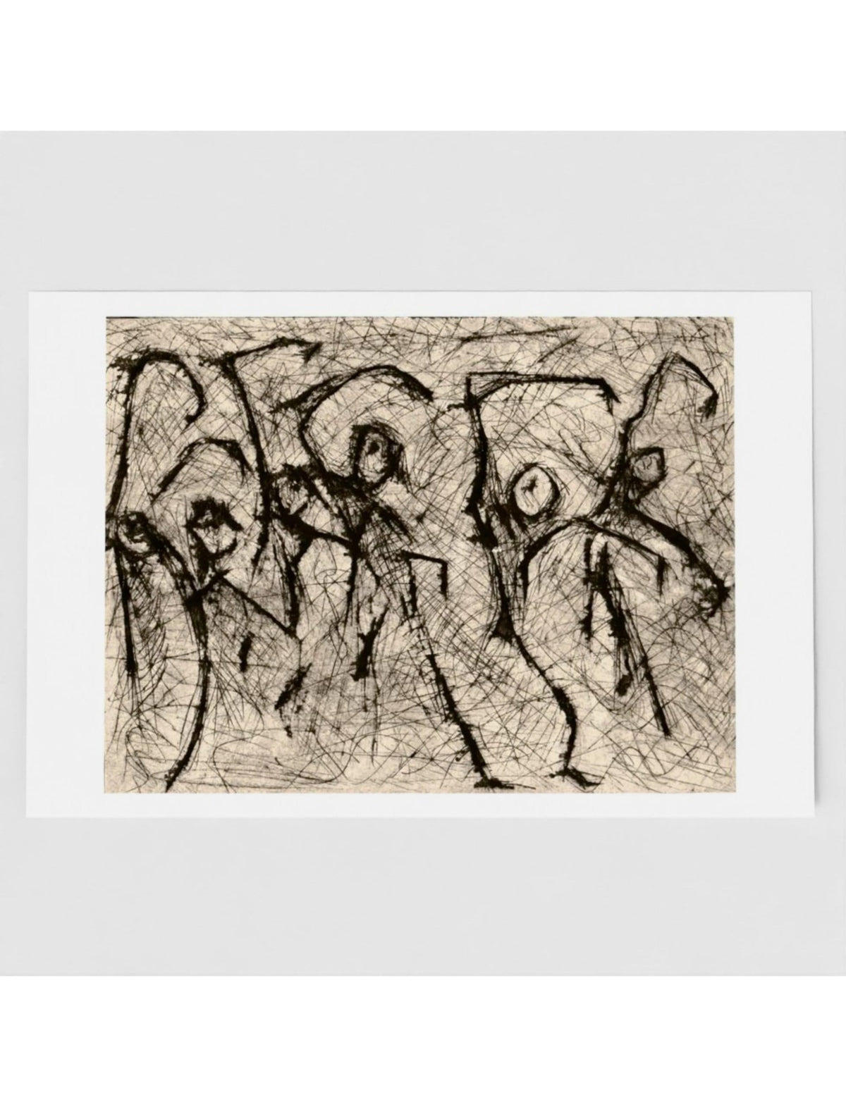 Heterodox Waltz Greetings Card