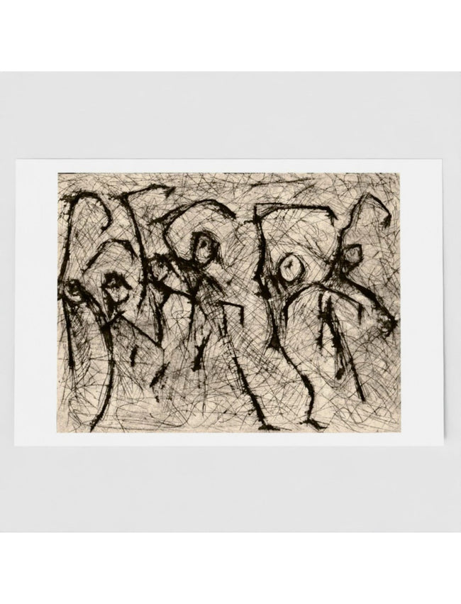 Heterodox Waltz Greetings Card
