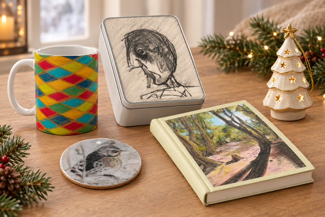 Christmas mix-and-match gift bundle using the actual product designs