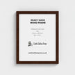 Dark Brown A4 Wood Picture Frames(8.3