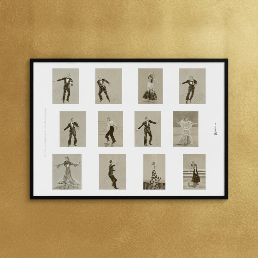 The Fred Astaire & Ginger Rogers Complete Collection Framed Print, 39