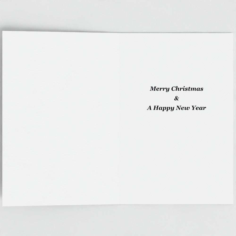 Carte de Noël « La pause-thé du Père Noël »