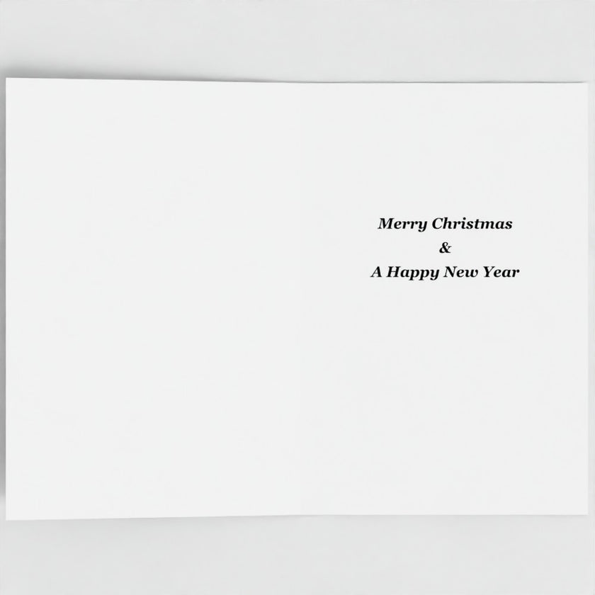 Carte de Noël « La pause-thé du Père Noël »