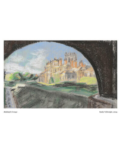 Biddulph Grange art print by Emily Tellwright