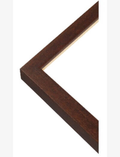 A4 Wooden Picture Frame in Dark Brown