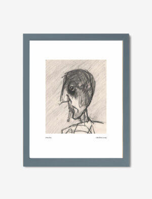 Grey Day framed fine art print by John Blake