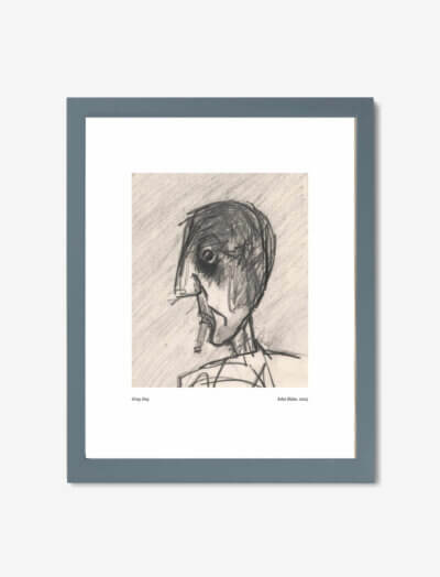 Grey Day framed fine art print by John Blake