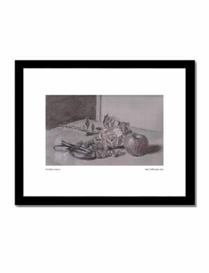 Not quite autumn framed art print