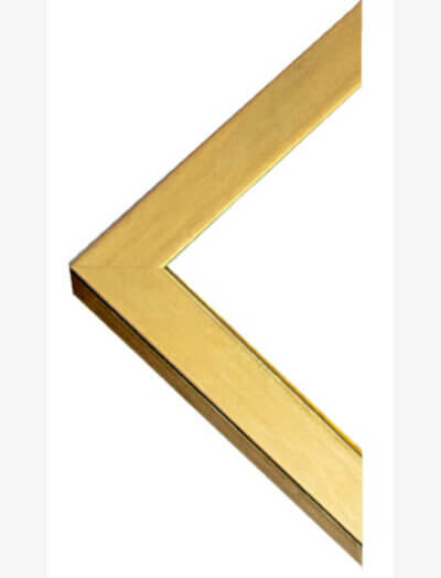 A4 Wooden Picture Frame in Gold