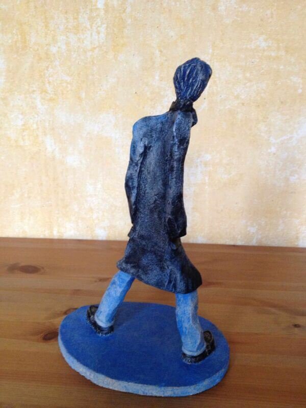 Ceramic Sculpture of a Teddy Boy