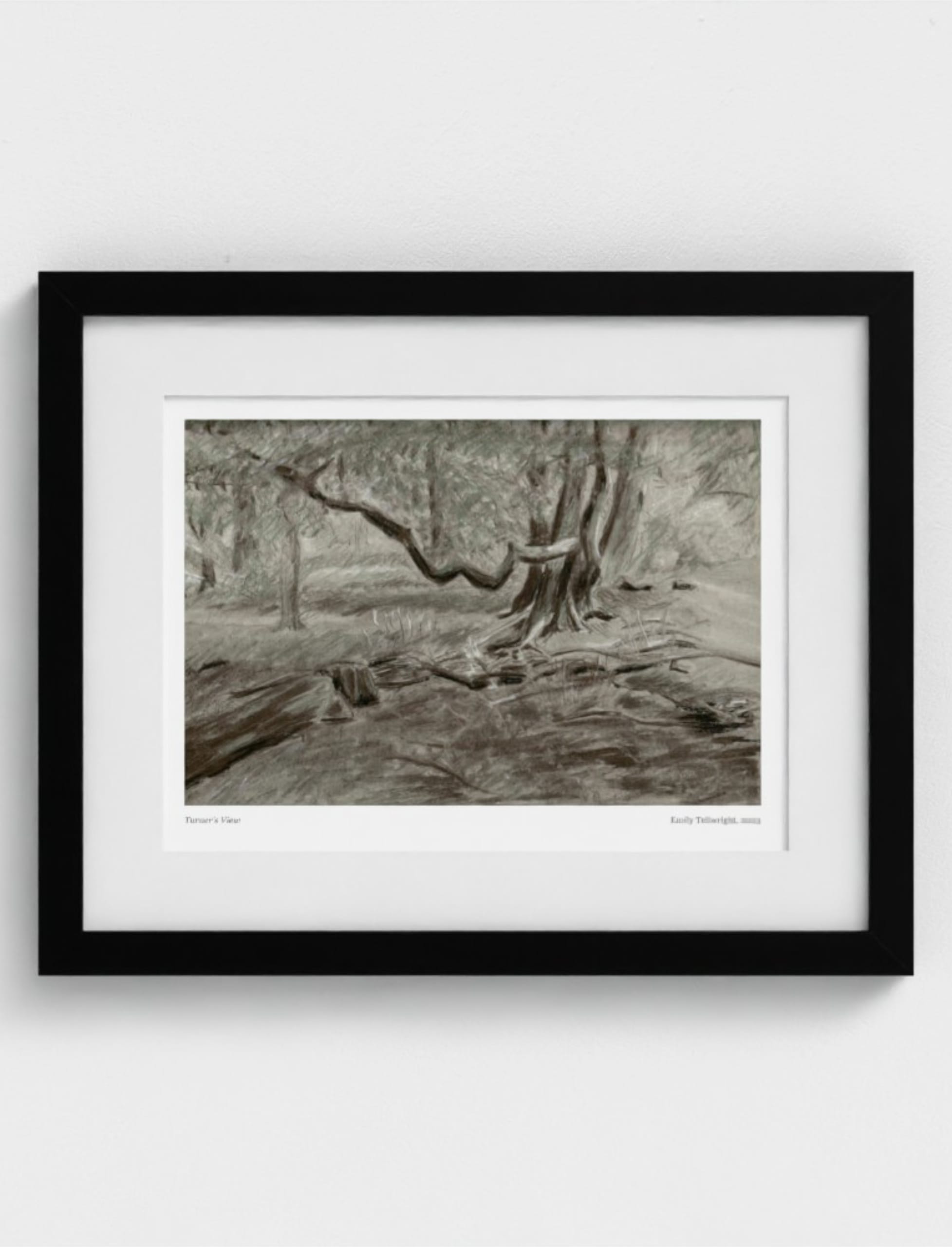 Turner's View Framed Art Print
