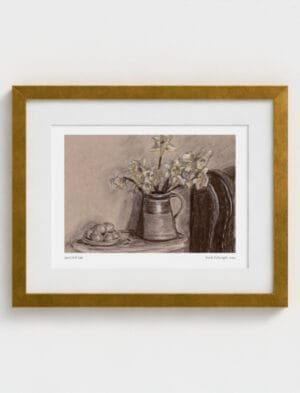 April Still Life Framed Art Print